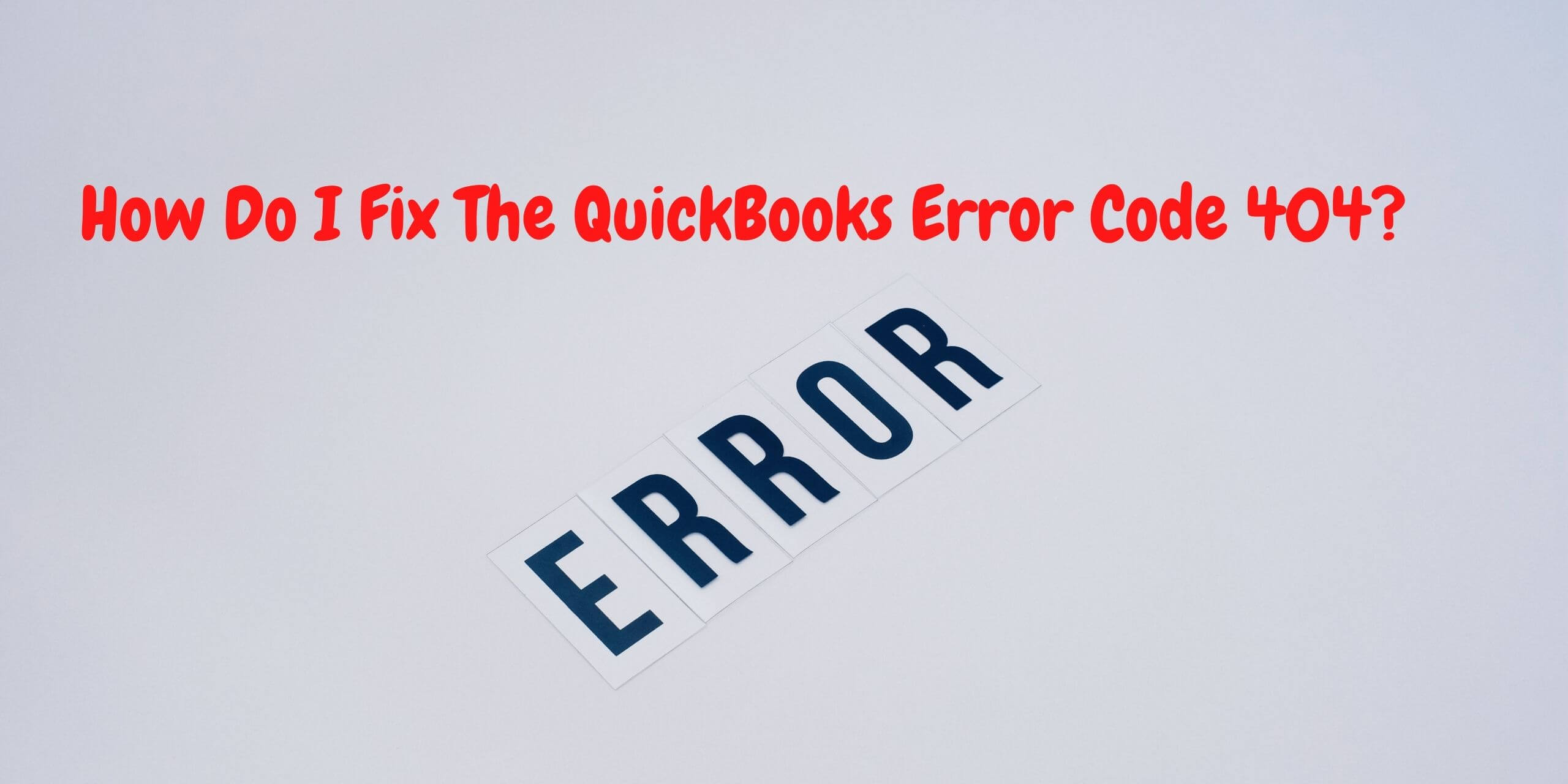 quickBooks error code 404