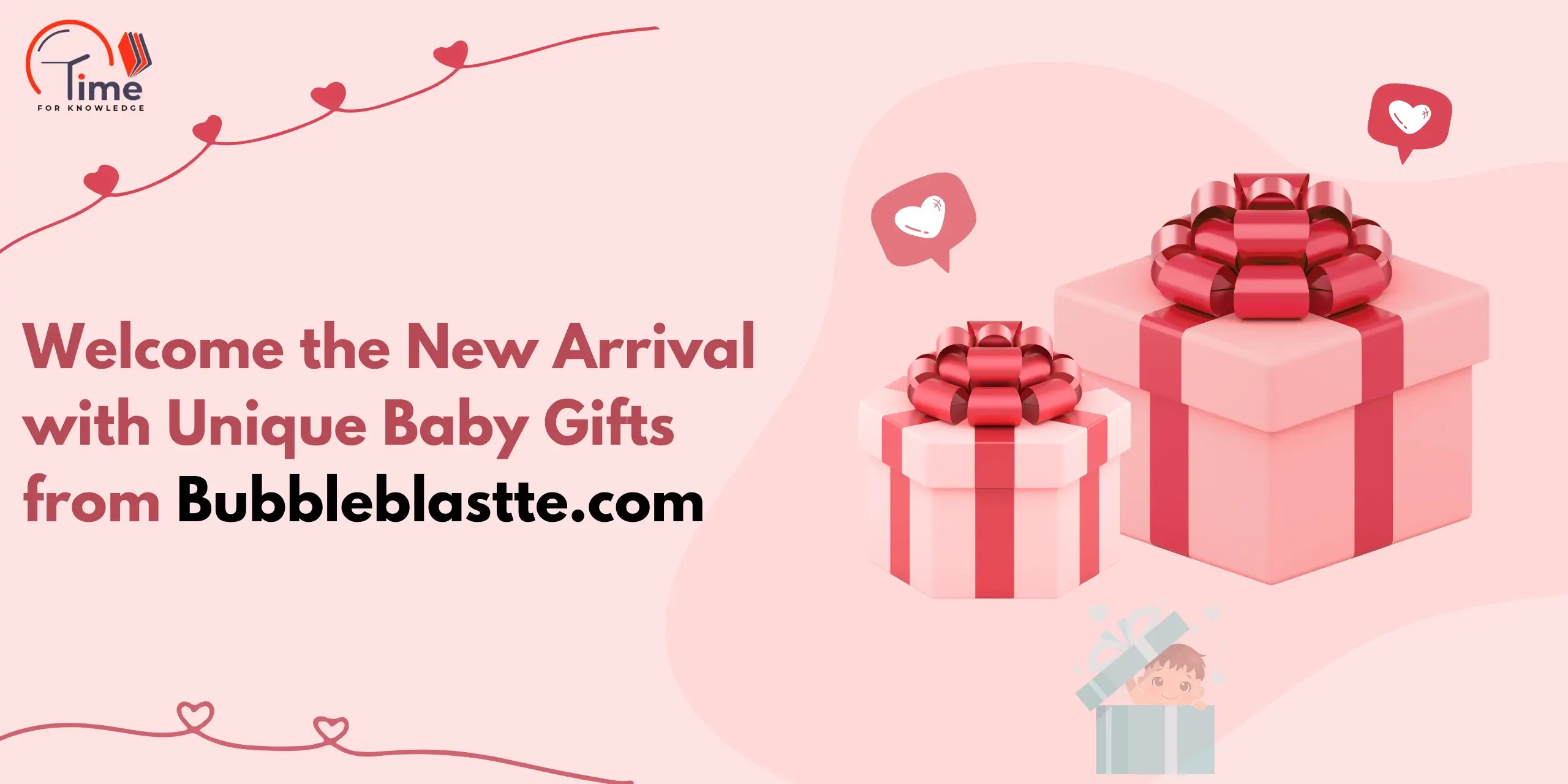 Welcome the New Arrival with Unique Baby Gifts from Bubbleblastte.com